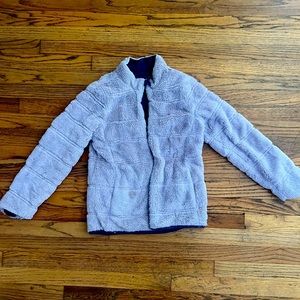 Athleta Girl warm fuzzy reversible jacket